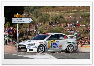 Mitsubishi Rally Ultra HD Wallpaper for 4K UHD Widescreen desktop, tablet & smartphone