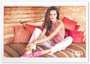 Model Barbara Fialho for Ugg Ultra HD Wallpaper for 4K UHD Widescreen desktop, tablet & smartphone