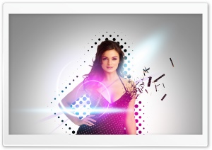 Model_Lauren_Budd Black_Dress Photoshop Ultra HD Wallpaper for 4K UHD Widescreen desktop, tablet & smartphone
