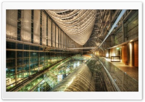 Modern Building In Tokyo Ultra HD Wallpaper for 4K UHD Widescreen desktop, tablet & smartphone