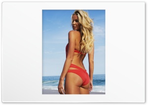 Monica Hansen Red Bikini Ultra HD Wallpaper for 4K UHD Widescreen desktop, tablet & smartphone