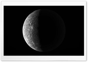 Moon Black Ultra HD Wallpaper for 4K UHD Widescreen desktop, tablet & smartphone