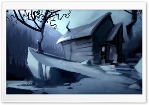 Moonlight Painting Ultra HD Wallpaper for 4K UHD Widescreen desktop, tablet & smartphone