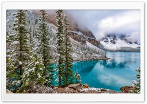 Moraine Lake, Banff National Park, Canada Ultra HD Wallpaper for 4K UHD Widescreen desktop, tablet & smartphone