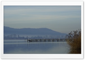 Morning Lake Ultra HD Wallpaper for 4K UHD Widescreen desktop, tablet & smartphone