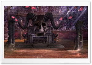 Mortal Kombat 9 Kahn's Coliseum Ultra HD Wallpaper for 4K UHD Widescreen desktop, tablet & smartphone