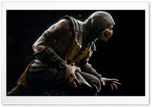 Mortal Kombat X Ninja Ultra HD Wallpaper for 4K UHD Widescreen desktop, tablet & smartphone
