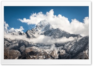 Mount Everest Himalaya Mountains Ultra HD Wallpaper for 4K UHD Widescreen desktop, tablet & smartphone