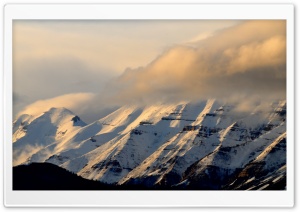 Mount Timpanogos And Clouds Ultra HD Wallpaper for 4K UHD Widescreen desktop, tablet & smartphone