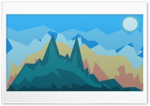 Mountain Abstract Ultra HD Wallpaper for 4K UHD Widescreen desktop, tablet & smartphone