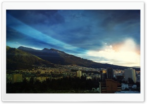Mountain City Ultra HD Wallpaper for 4K UHD Widescreen desktop, tablet & smartphone