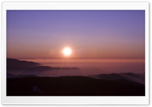 Mountain Fog Ultra HD Wallpaper for 4K UHD Widescreen desktop, tablet & smartphone
