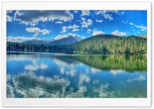 Mountain Lake Nature Ultra HD Wallpaper for 4K UHD Widescreen desktop, tablet & smartphone