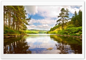 Mountain Lake, Summer Ultra HD Wallpaper for 4K UHD Widescreen desktop, tablet & smartphone