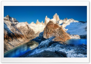 Mountain Lakes HDR Ultra HD Wallpaper for 4K UHD Widescreen desktop, tablet & smartphone