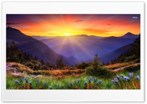 Mountain landscape Ultra HD Wallpaper for 4K UHD Widescreen desktop, tablet & smartphone
