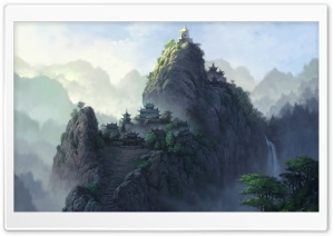 Mountain Monastery Ultra HD Wallpaper for 4K UHD Widescreen desktop, tablet & smartphone