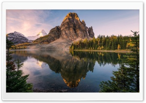 Mountain Reflected in Lake Ultra HD Wallpaper for 4K UHD Widescreen desktop, tablet & smartphone