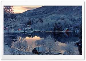 Mountain Resort Winter Ultra HD Wallpaper for 4K UHD Widescreen desktop, tablet & smartphone