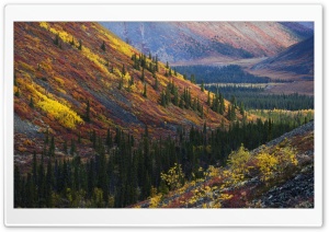 Mountain Slopes Autumn Ultra HD Wallpaper for 4K UHD Widescreen desktop, tablet & smartphone