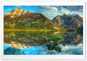 Mountain Spring HDR Ultra HD Wallpaper for 4K UHD Widescreen desktop, tablet & smartphone