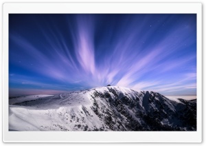 Mountain Stars Background Ultra HD Wallpaper for 4K UHD Widescreen desktop, tablet & smartphone