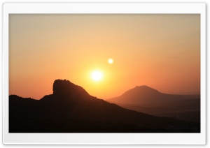 Mountain Sunset Ultra HD Wallpaper for 4K UHD Widescreen desktop, tablet & smartphone