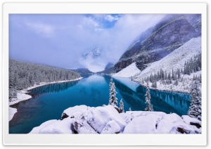 Mountain Winter Landscape Ultra HD Wallpaper for 4K UHD Widescreen desktop, tablet & smartphone