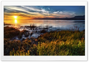 Muddy Lake Shore Ultra HD Wallpaper for 4K UHD Widescreen desktop, tablet & smartphone
