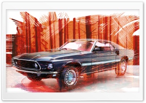 Mustang Car Ultra HD Wallpaper for 4K UHD Widescreen desktop, tablet & smartphone