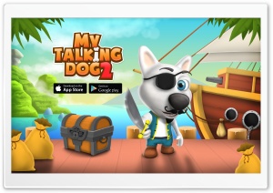 My Talking Dog 2 - Virtual Pet Ultra HD Wallpaper for 4K UHD Widescreen desktop, tablet & smartphone