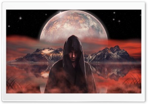 Mystery in Red Ultra HD Wallpaper for 4K UHD Widescreen desktop, tablet & smartphone