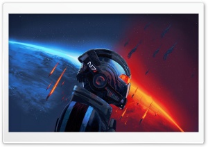 N7 Armor - Mass Effect Video Game Ultra HD Wallpaper for 4K UHD Widescreen desktop, tablet & smartphone