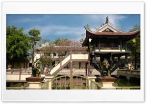 Nam Thien De Nhat Tru pagoda Ultra HD Wallpaper for 4K UHD Widescreen desktop, tablet & smartphone