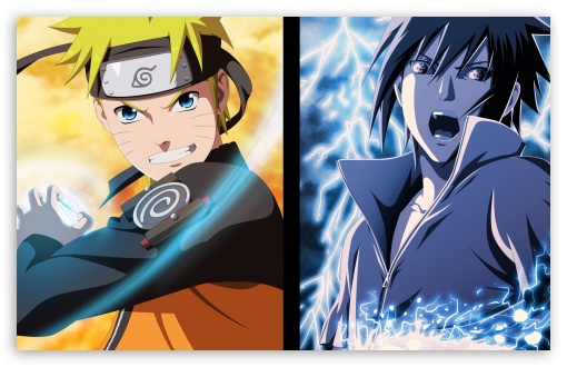 Naruto and Sasuke - Opposites Ultra HD Desktop Background Wallpaper for 4K  UHD TV : Widescreen & UltraWide Desktop & Laptop : Tablet : Smartphone