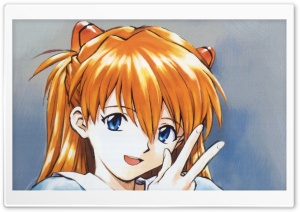 Neon Genesis Evangelion Asuka Langley Ultra HD Wallpaper for 4K UHD Widescreen desktop, tablet & smartphone