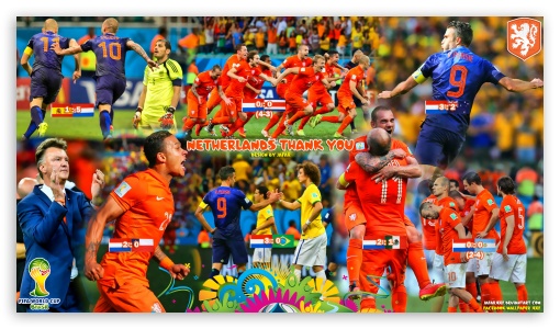 NETHERLANDS WORLD CUP 2014 UltraHD Wallpaper for 8K UHD TV 16:9 Ultra High Definition 2160p 1440p 1080p 900p 720p ;