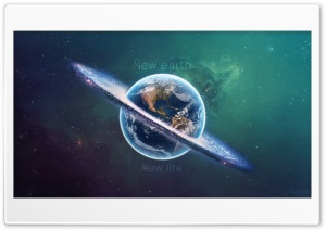 New Earth, New Life Ultra HD Wallpaper for 4K UHD Widescreen desktop, tablet & smartphone