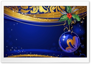 New Year Christmas Ball Toy Ball Graphics Ultra HD Wallpaper for 4K UHD Widescreen desktop, tablet & smartphone