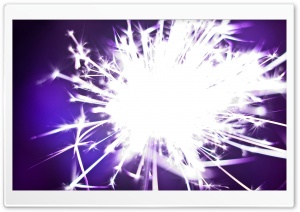 New Year Spark Ultra HD Wallpaper for 4K UHD Widescreen desktop, tablet & smartphone