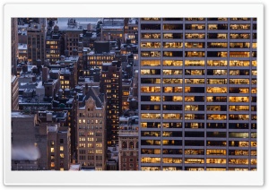 New York City Winter Ultra HD Wallpaper for 4K UHD Widescreen desktop, tablet & smartphone