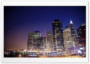 New York Marina Ultra HD Wallpaper for 4K UHD Widescreen desktop, tablet & smartphone