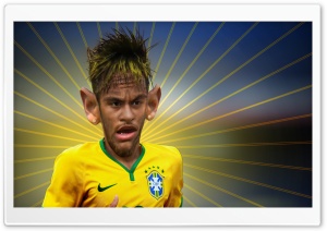 Neymar Jr Transformation Ultra HD Wallpaper for 4K UHD Widescreen desktop, tablet & smartphone