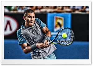 Nick Kyrgios Ultra HD Wallpaper for 4K UHD Widescreen desktop, tablet & smartphone