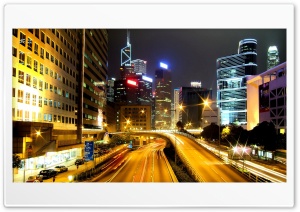 Night city Ultra HD Wallpaper for 4K UHD Widescreen desktop, tablet & smartphone