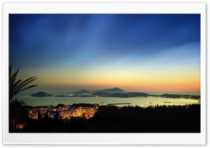 Night Falls, They Light The First Light Ultra HD Wallpaper for 4K UHD Widescreen desktop, tablet & smartphone