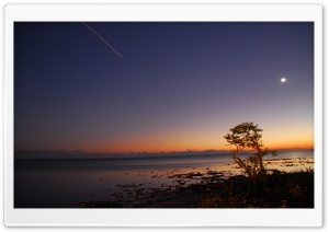 Nightfall Beach Ultra HD Wallpaper for 4K UHD Widescreen desktop, tablet & smartphone