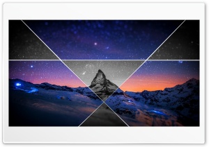 Nightly Mountain Ultra HD Wallpaper for 4K UHD Widescreen desktop, tablet & smartphone