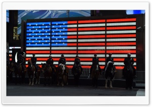 NYPD Horse Patrol Ultra HD Wallpaper for 4K UHD Widescreen desktop, tablet & smartphone