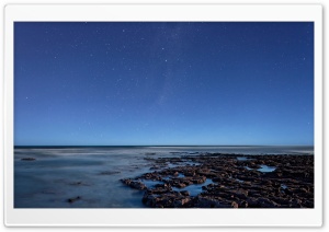 Ocean At Night Ultra HD Wallpaper for 4K UHD Widescreen desktop, tablet & smartphone